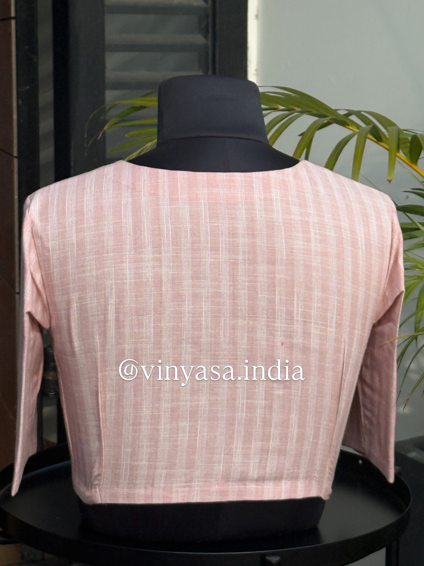 Blush Stripe Blouse