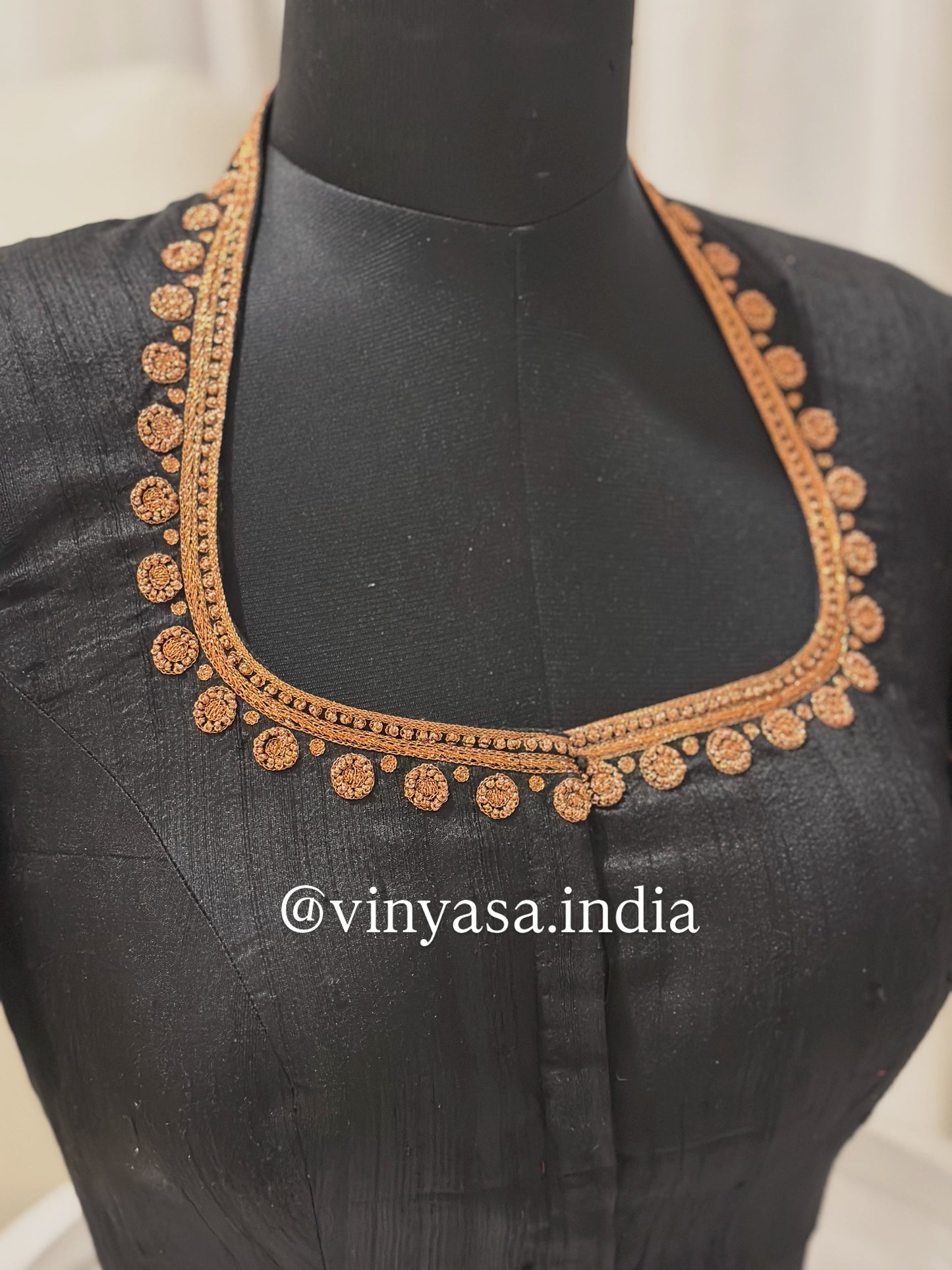 Copper Noir Blouse