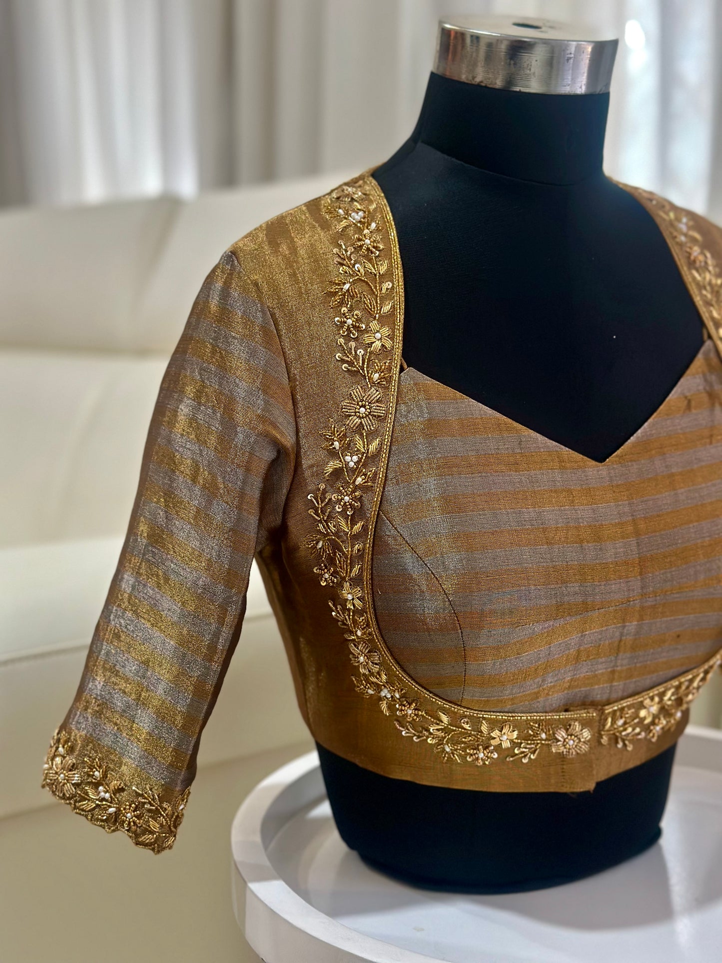 Dusk Gold Aura Blouse