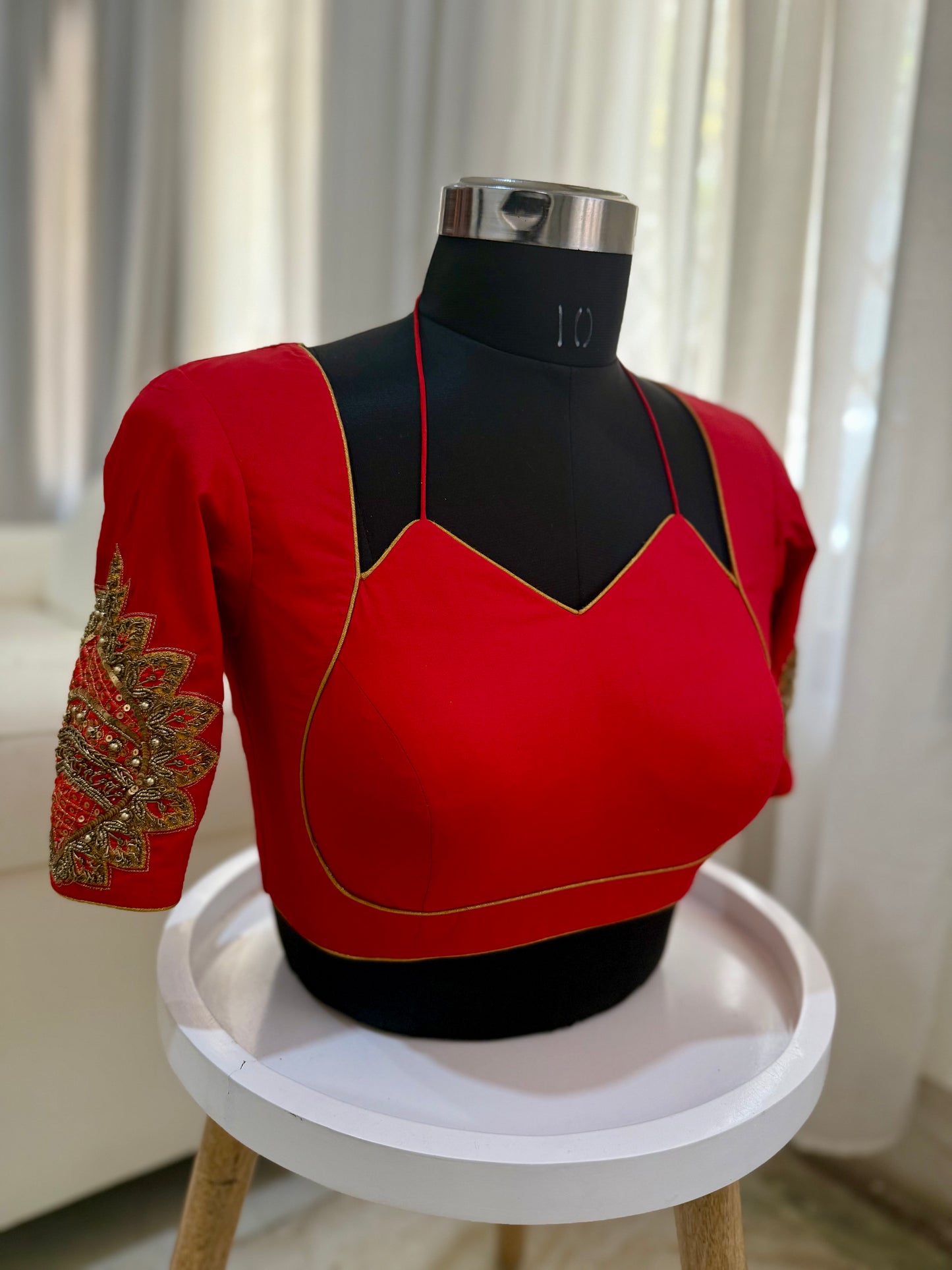 Scarlet Bloom Blouse