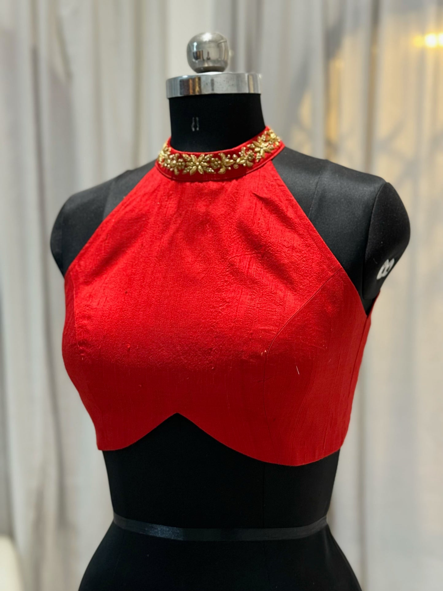 Crimson Radiance Blouse