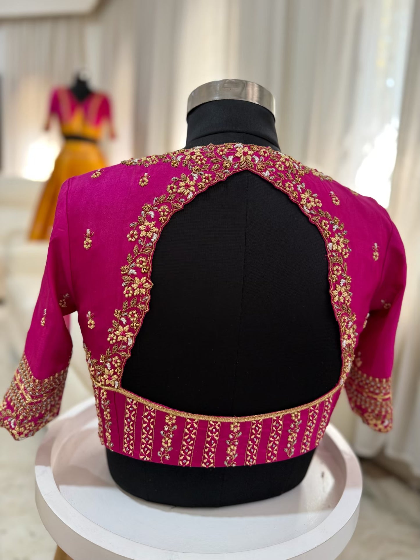 Fuchsia Bloom Blouse