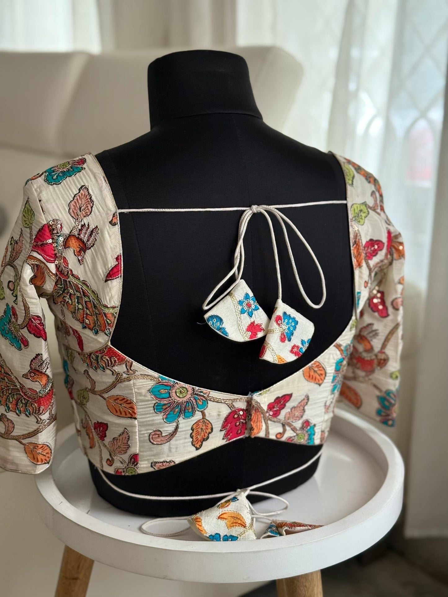 Peacock Aura Blouse