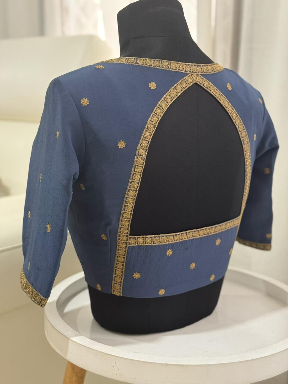Slate Royale Blouse