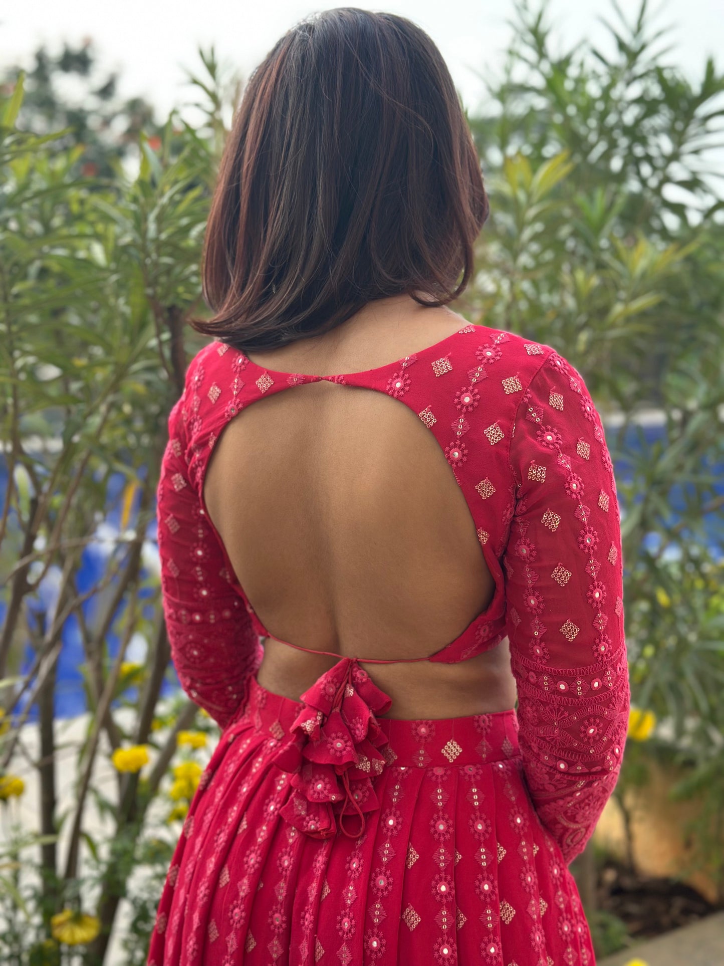 Gulbagh Rouge Lehenga