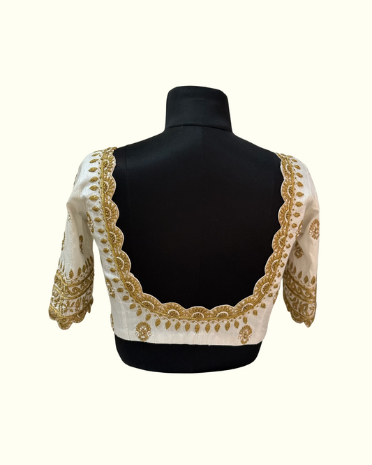 Golden Lace Blouse