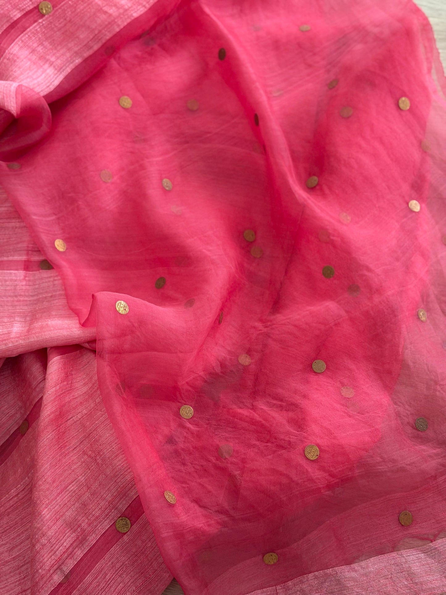 Rose Sheen Saree