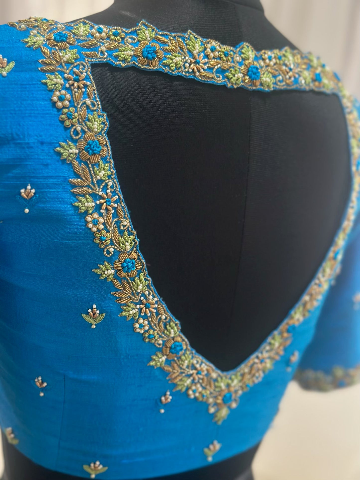 Azure Radiance Blouse