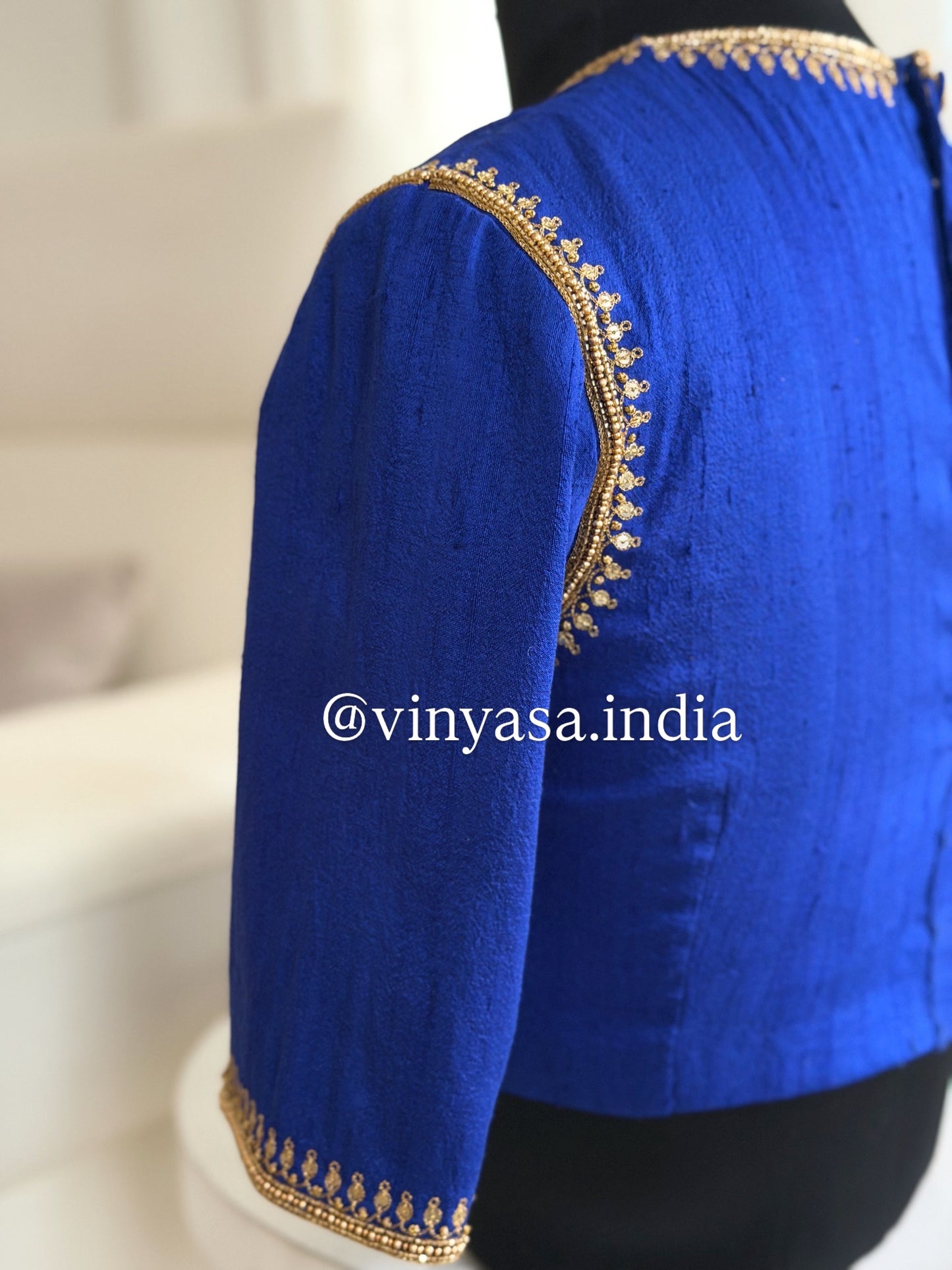 Regal Blue Blouse