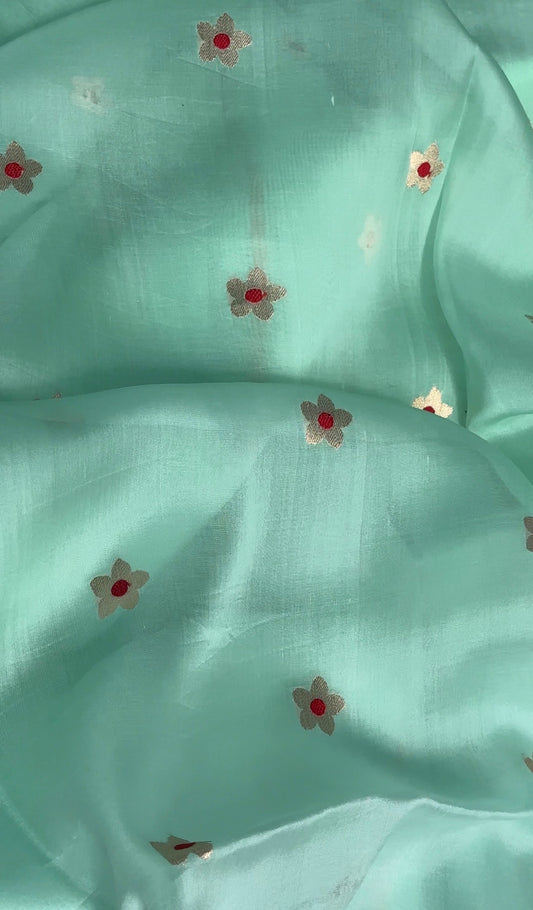 Mint Ombré Saree