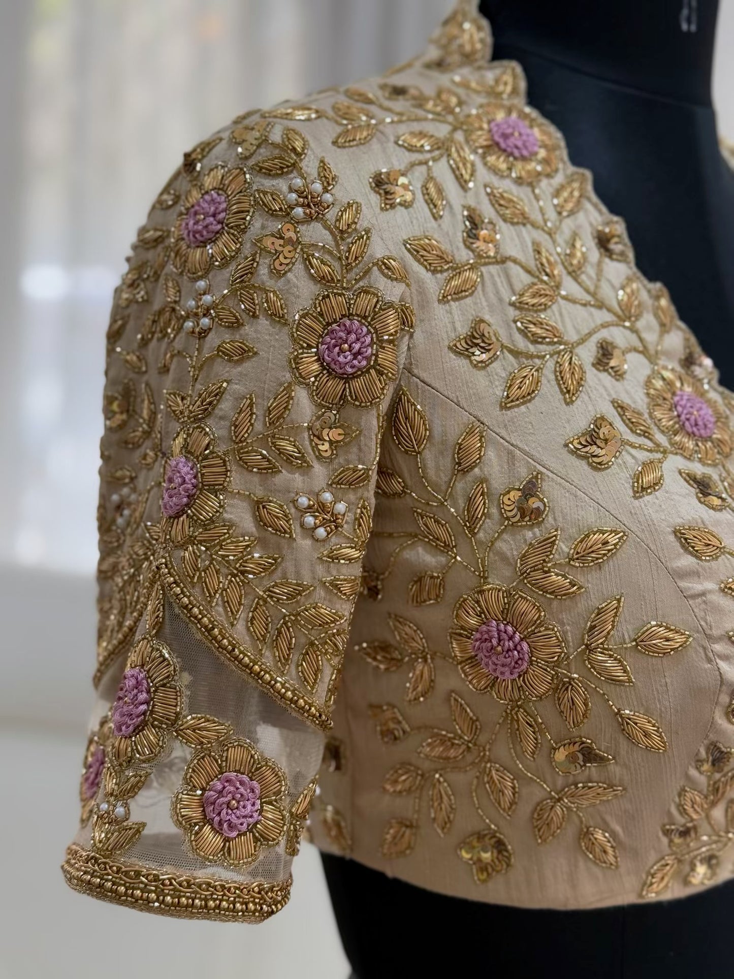 Golden Petal Blouse