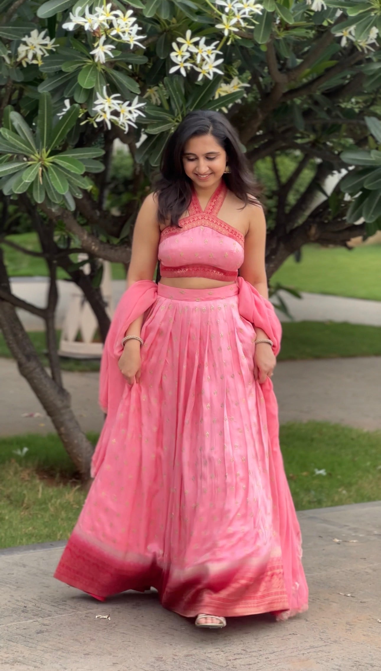 Rose Blush Lehenga