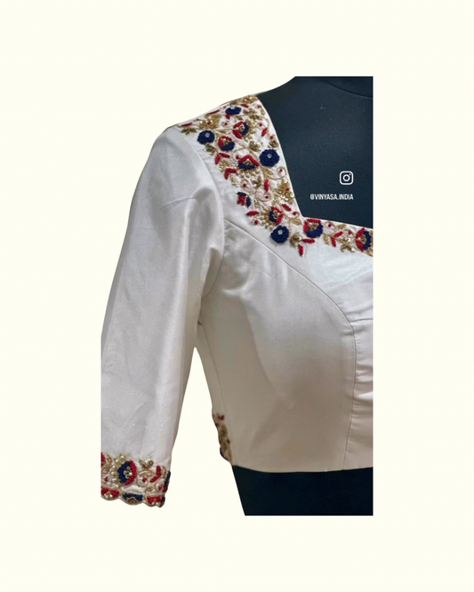 White Prism Blouse