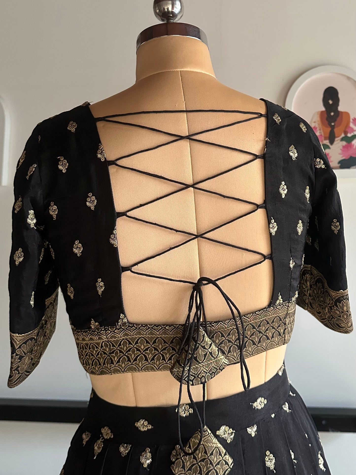 Ziya Crest Lehenga