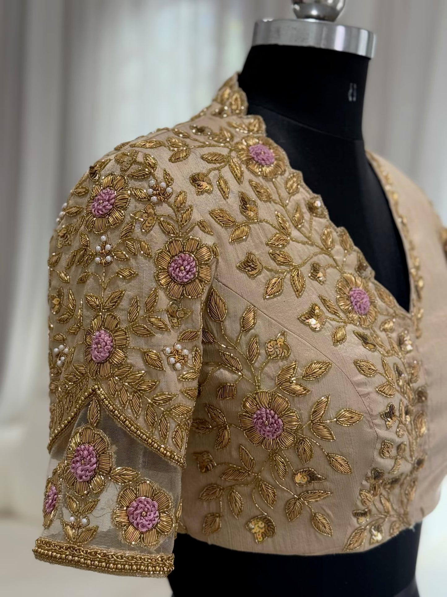 Golden Petal Blouse