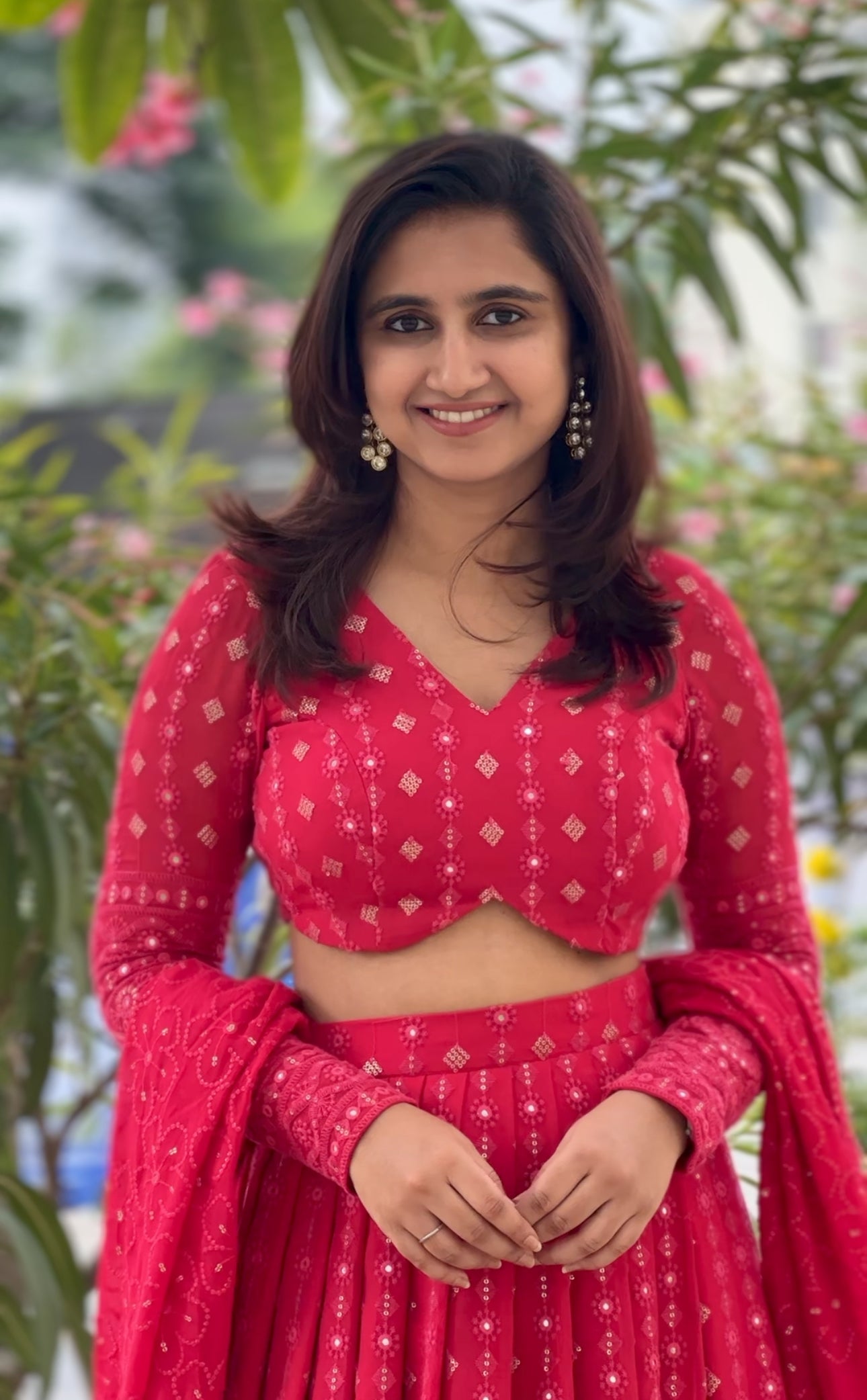 Gulbagh Rouge Lehenga