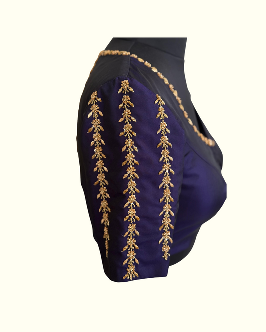 Indigo Radiance Blouse