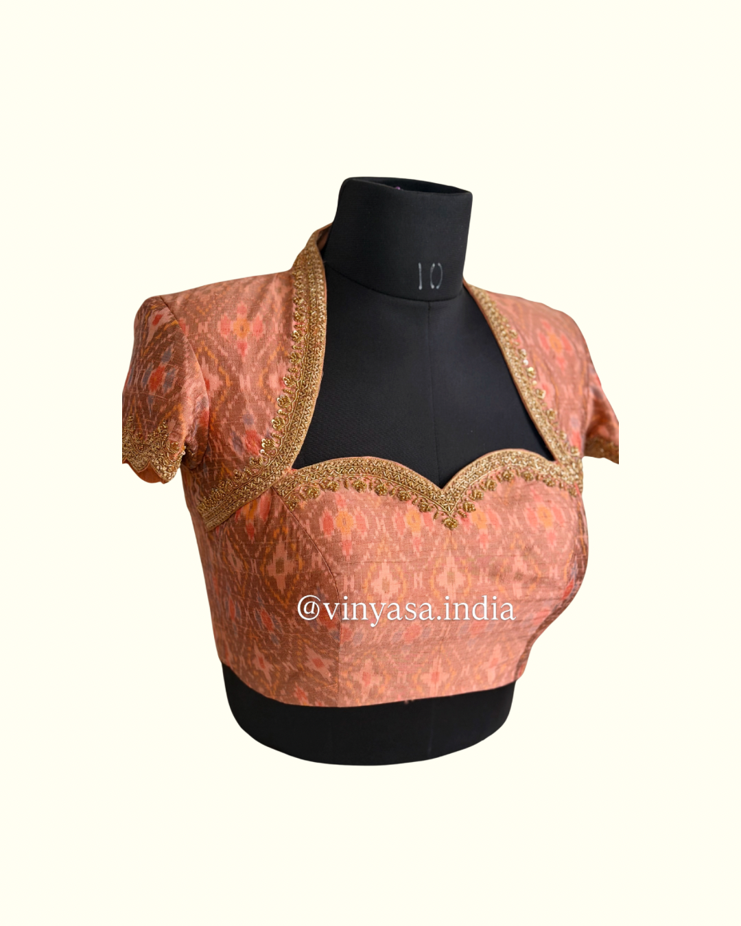 Rosewood Ikat Blouse
