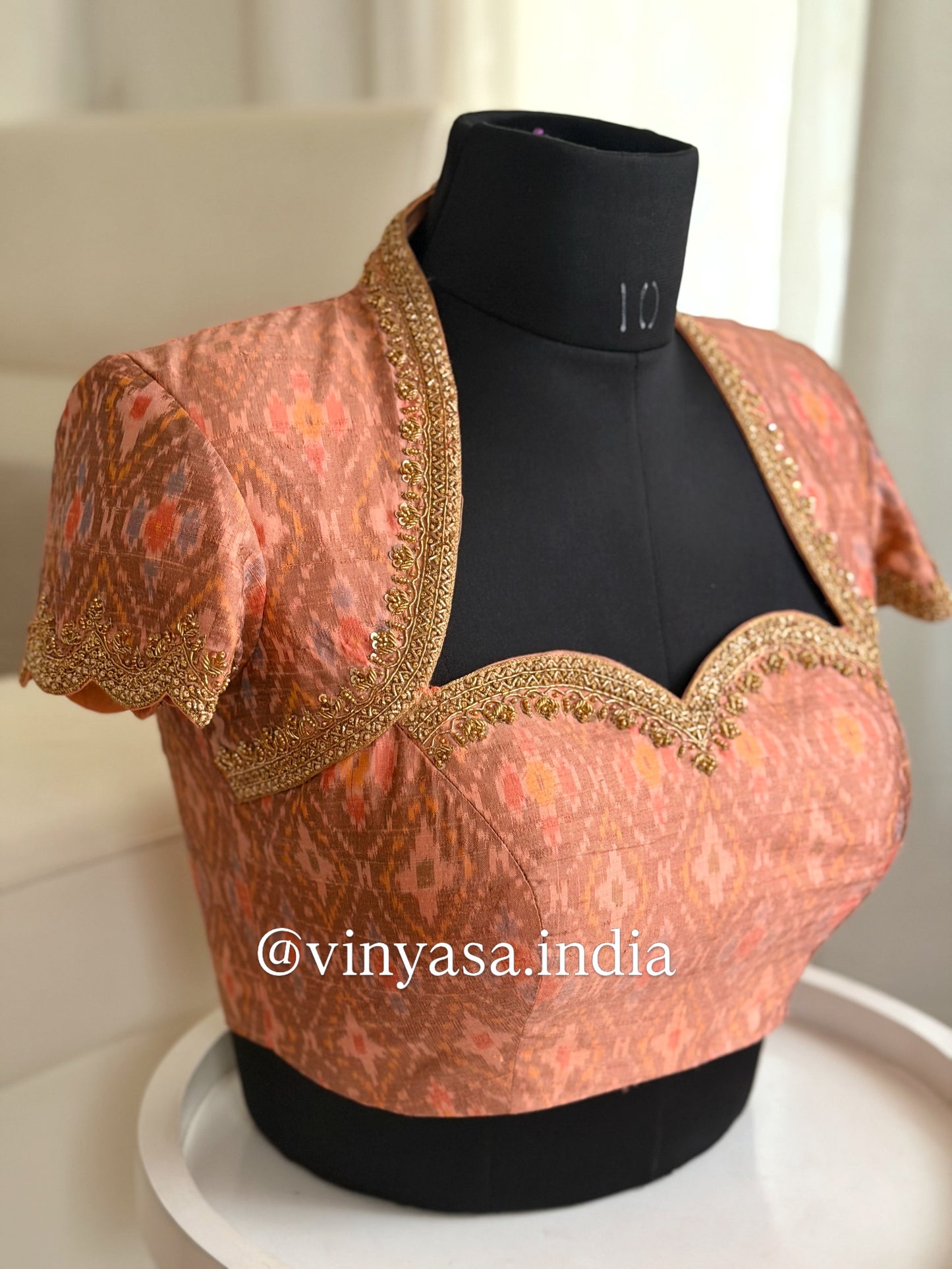 Rosewood Ikat Blouse