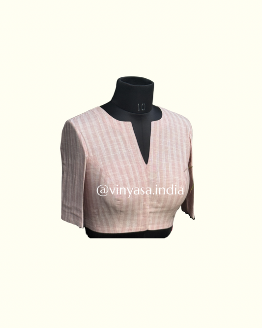 Blush Stripe Blouse