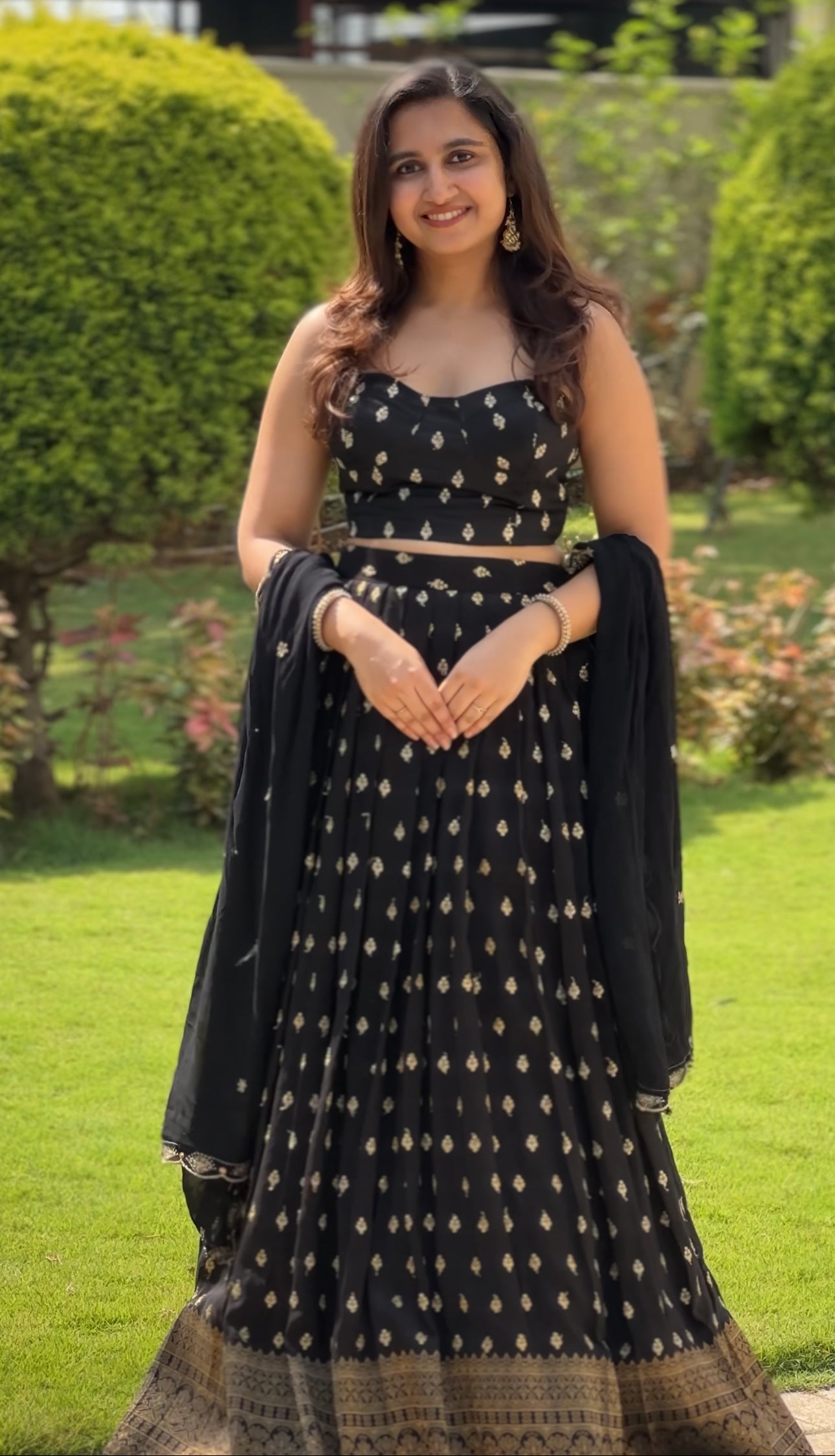 Kohl & Gold Lehenga