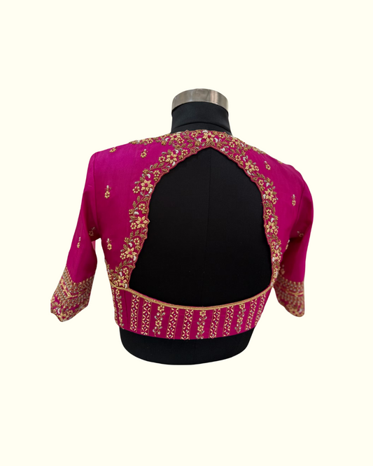 Fuchsia Bloom Blouse