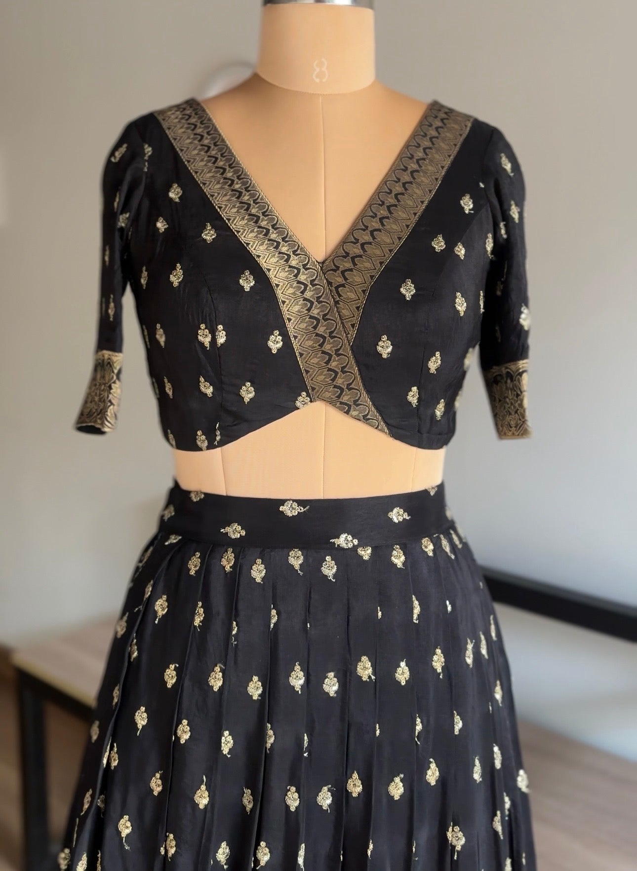 Ziya Crest Lehenga