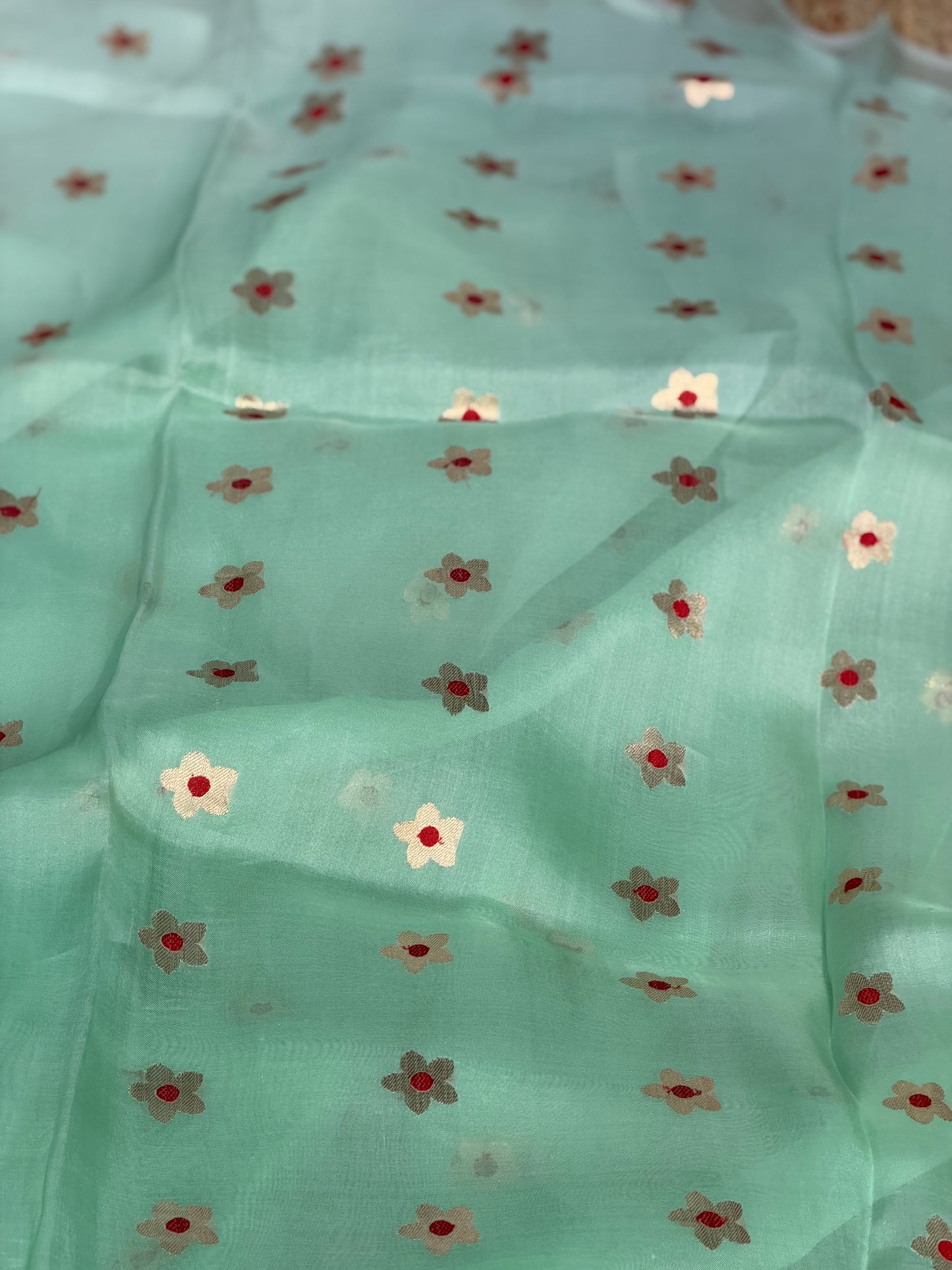 Mint Ombré Saree