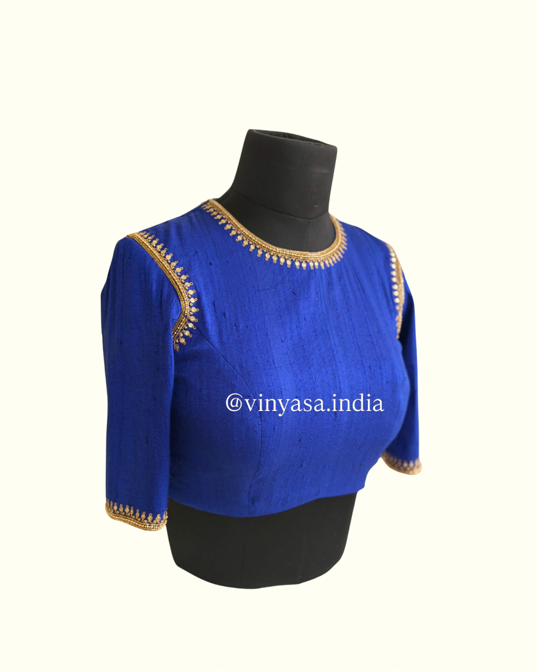 Regal Blue Blouse