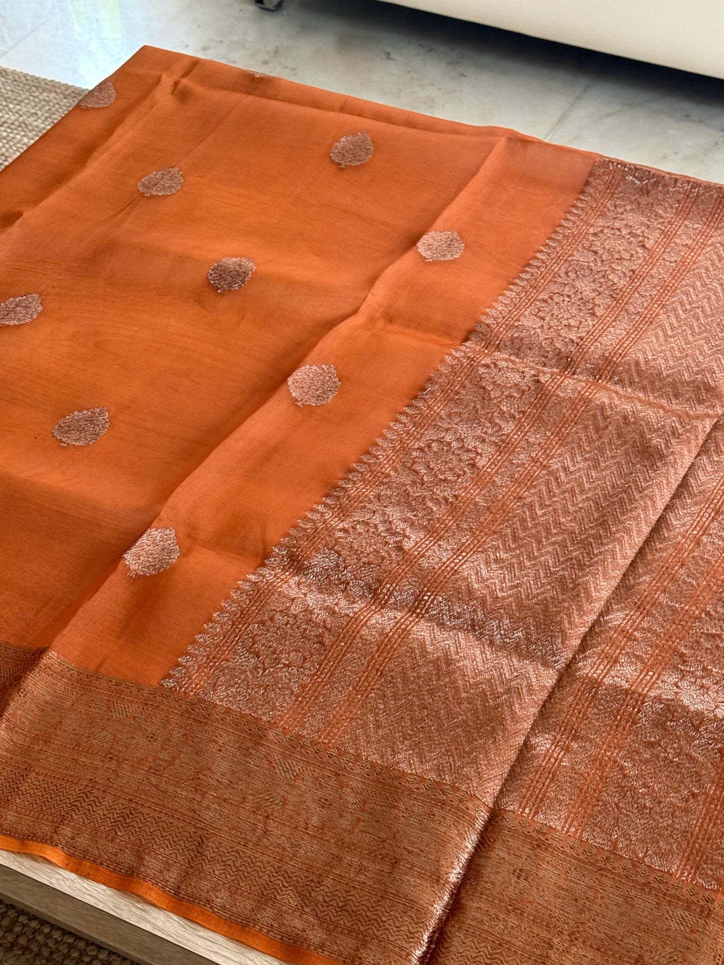 Sunset Loom Saree