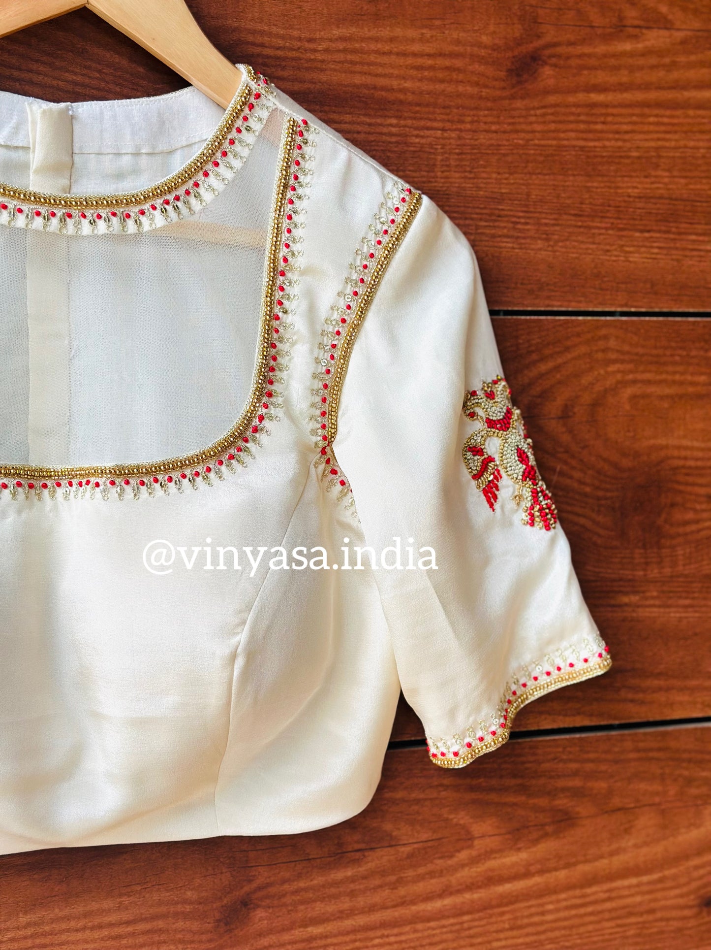 Scarlet Stitch Blouse