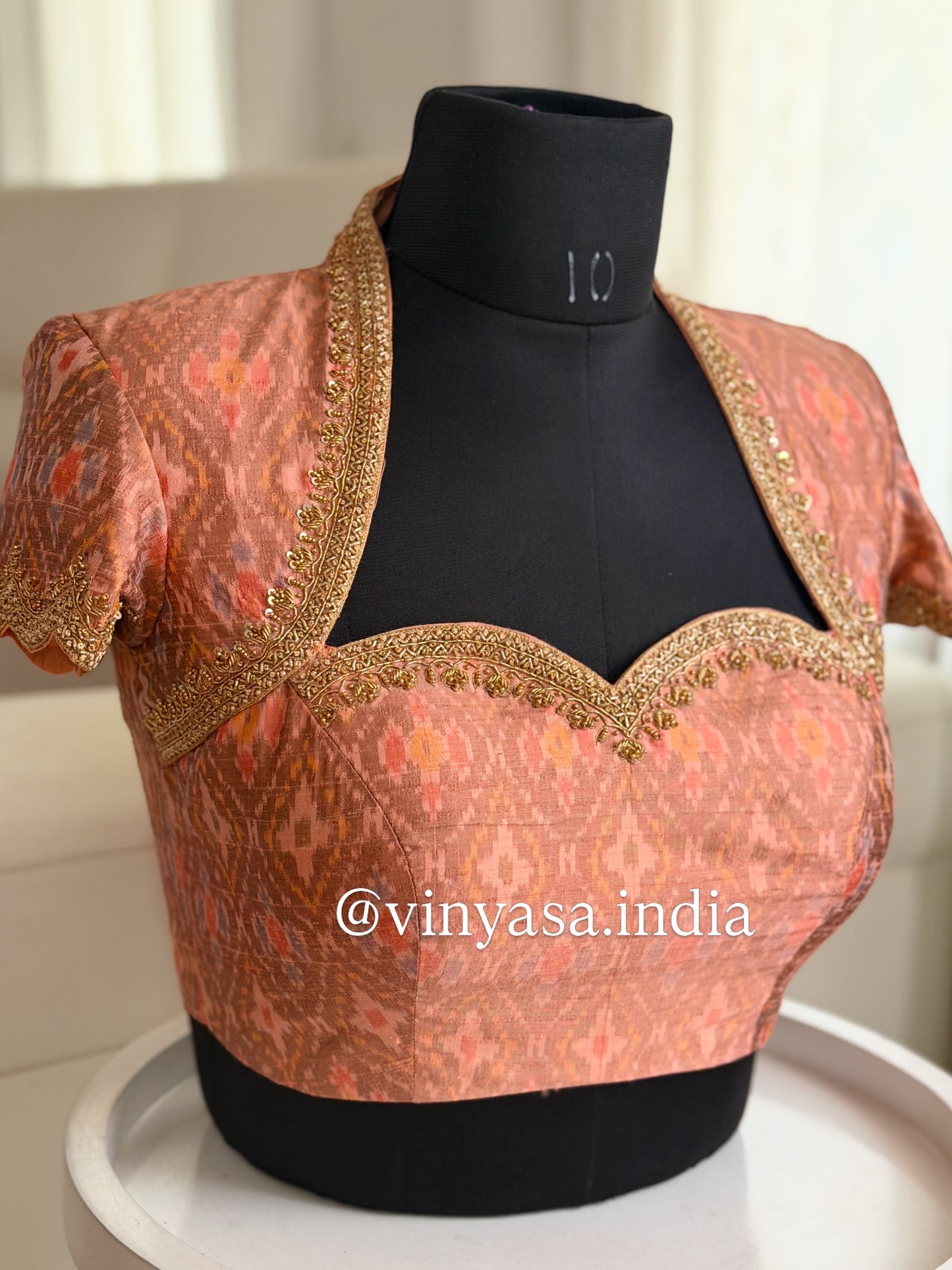 Rosewood Ikat Blouse