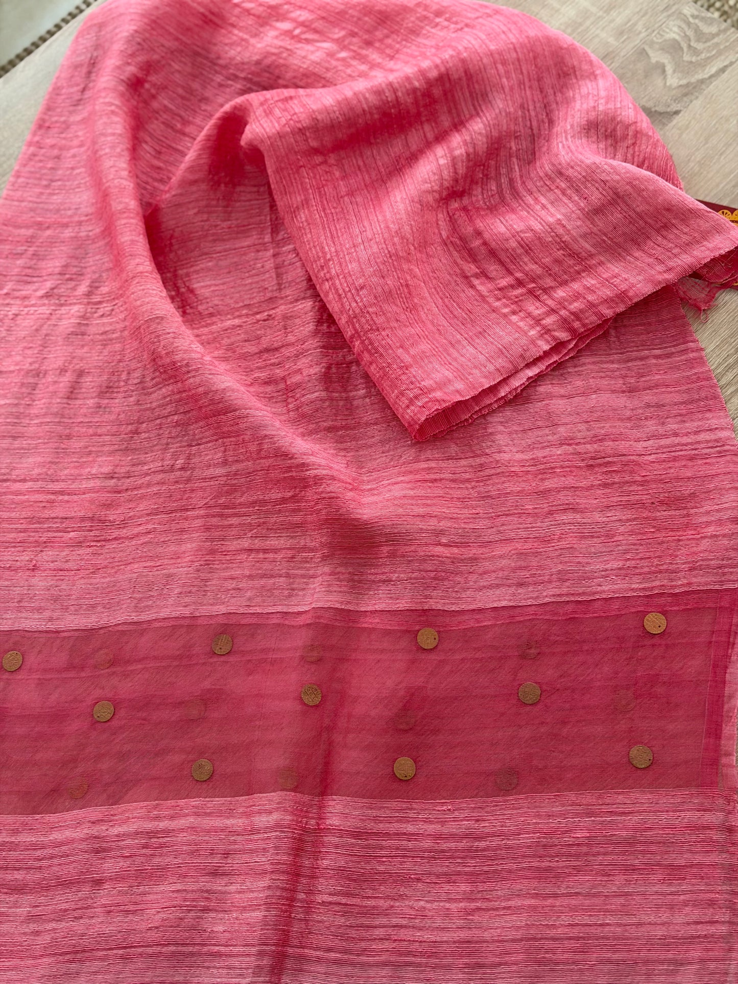 Rose Sheen Saree