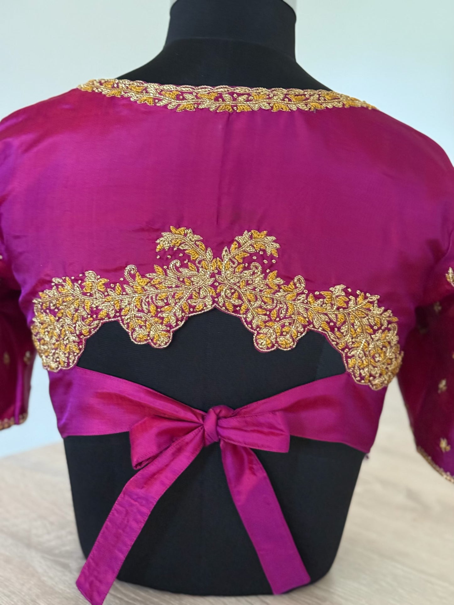 Blush Bow Blouse