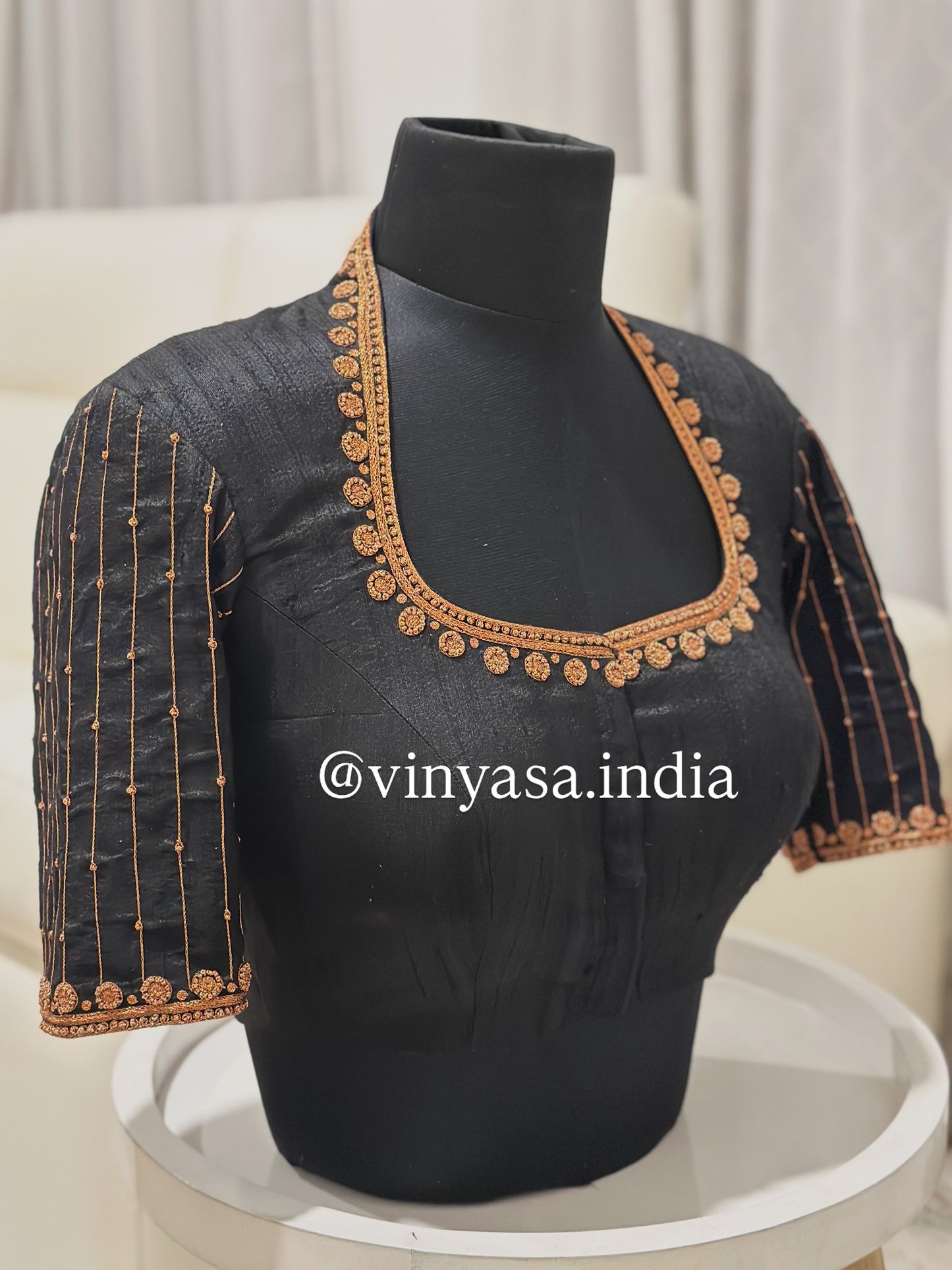 Copper Noir Blouse