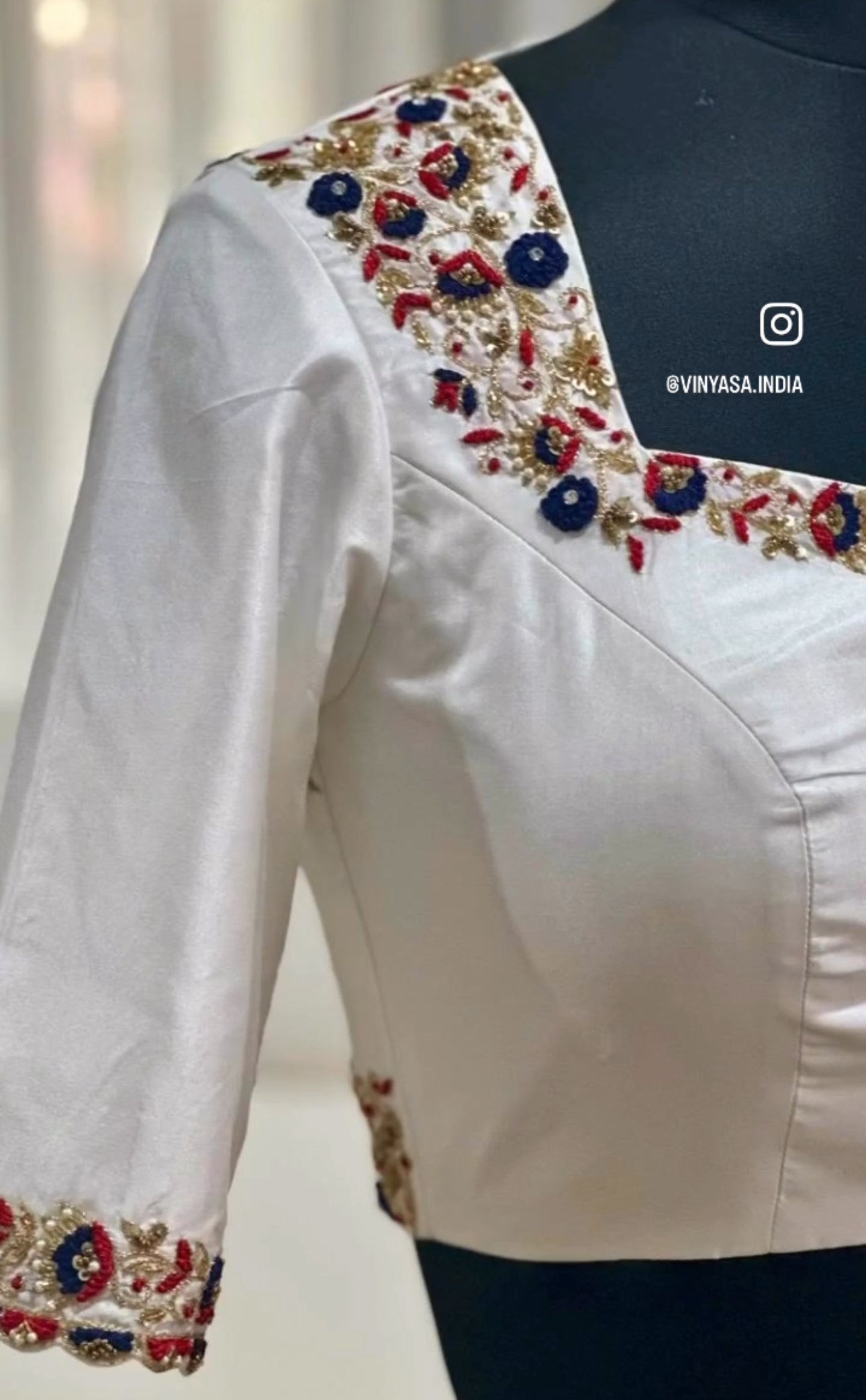 White Prism Blouse