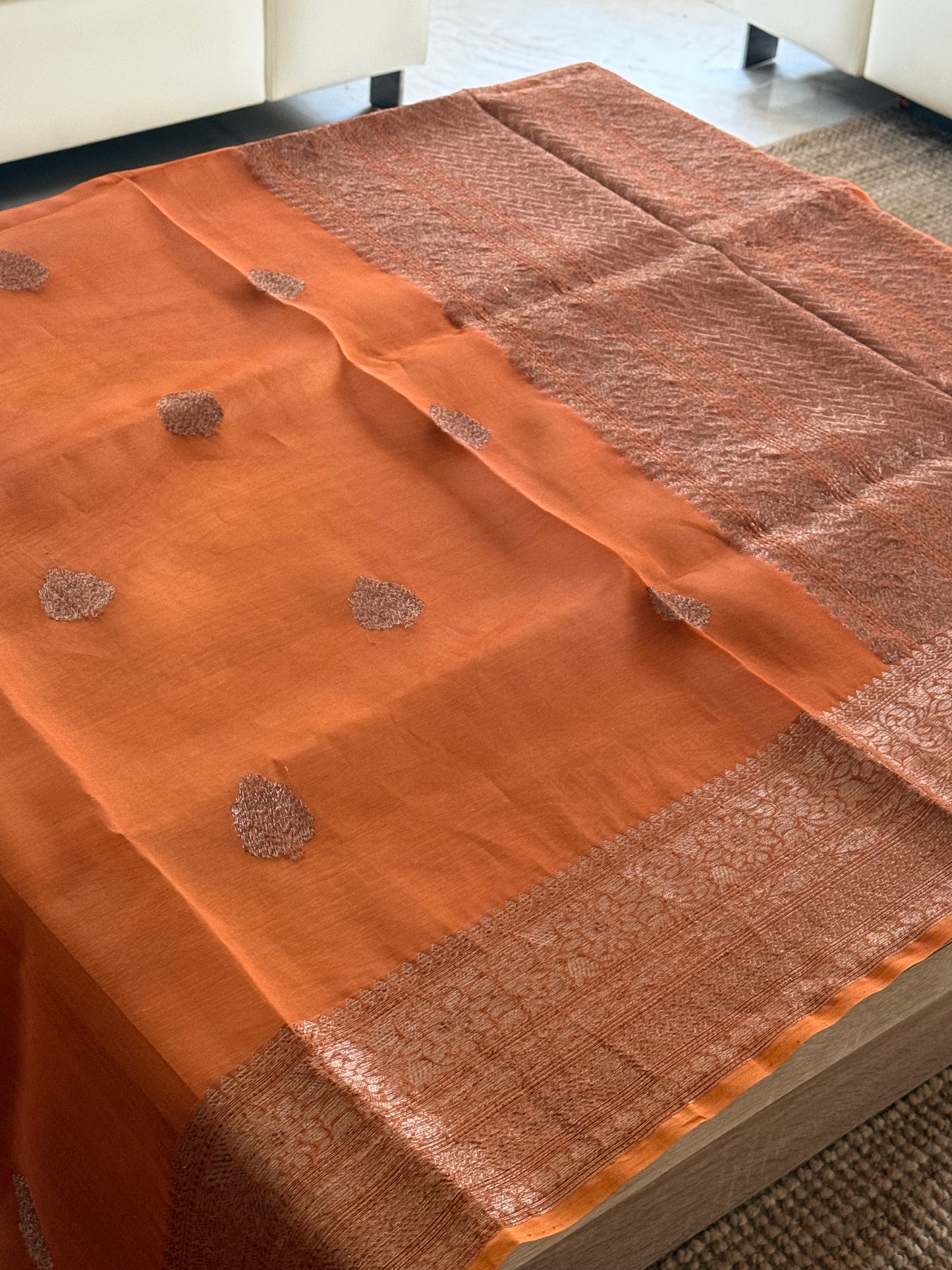 Sunset Loom Saree