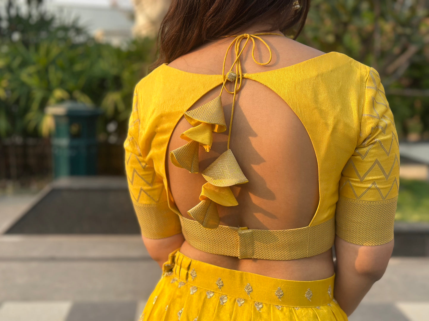 Marigold Muse Lehenga