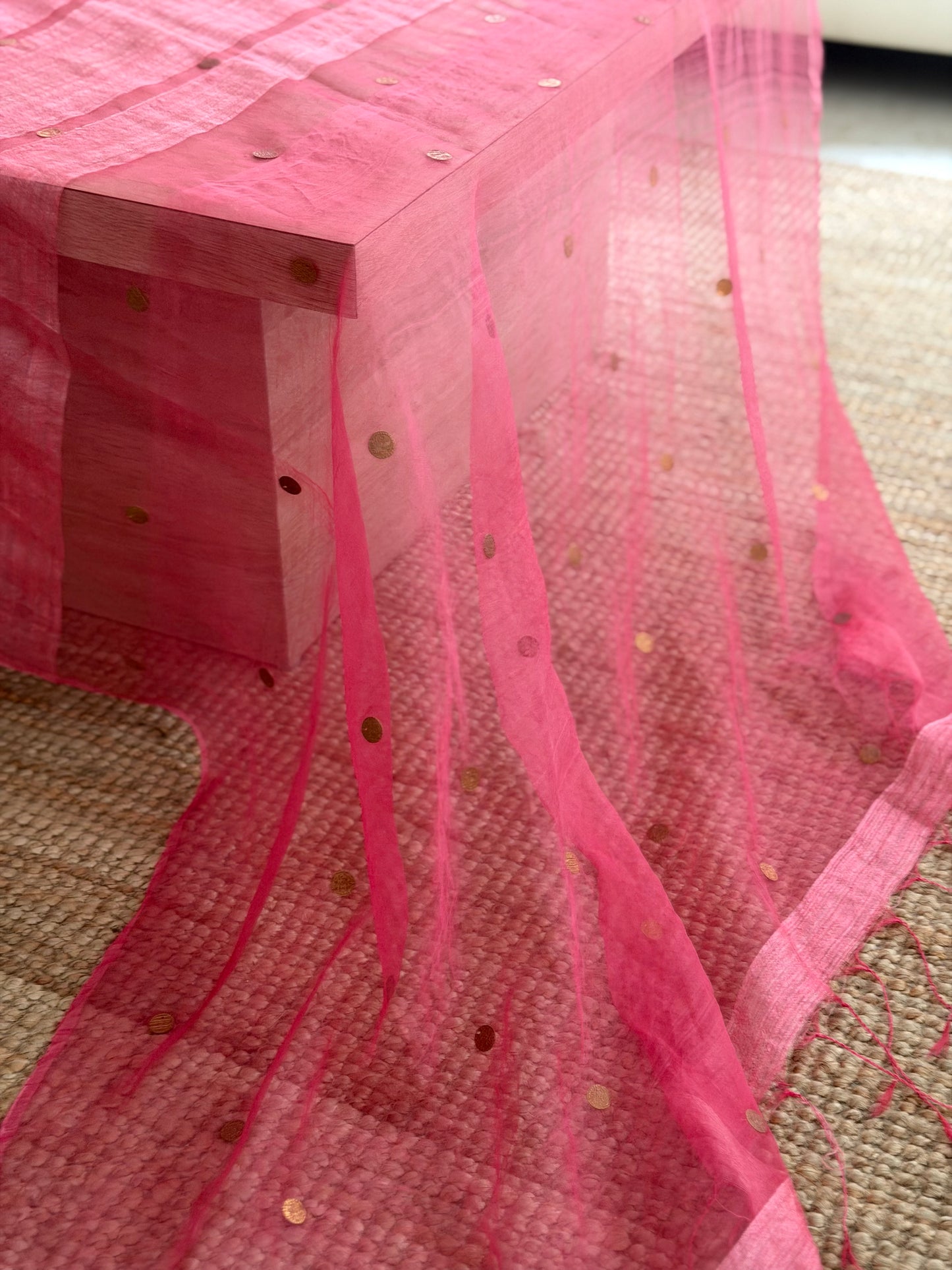 Rose Sheen Saree