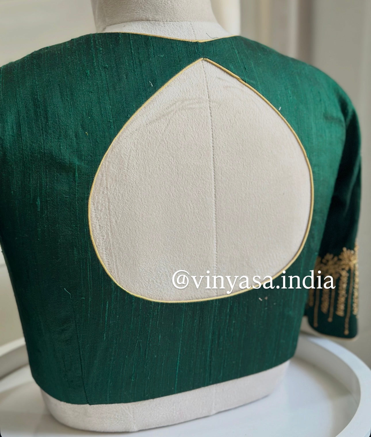 Emerald Cascade Blouse