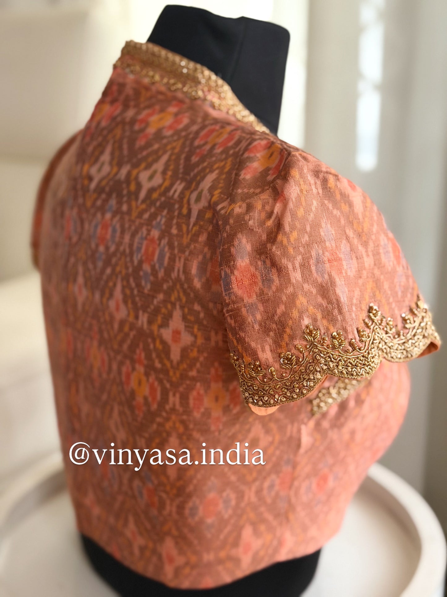 Rosewood Ikat Blouse
