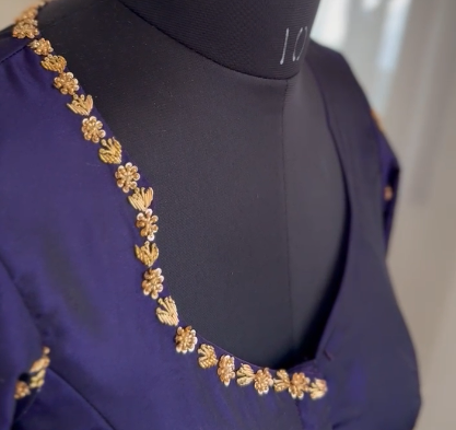 Indigo Radiance Blouse