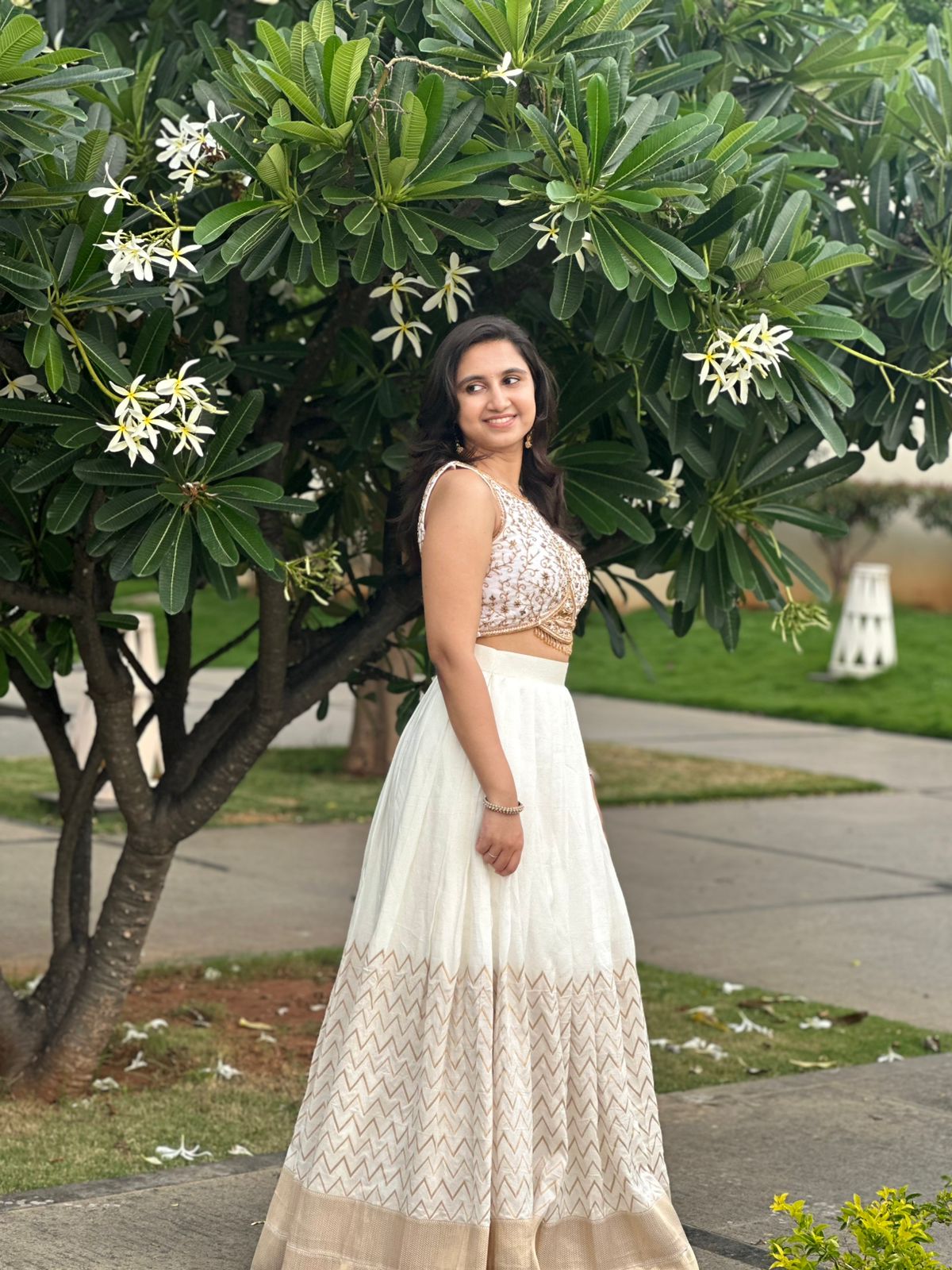 Embellish Blossom Lehenga
