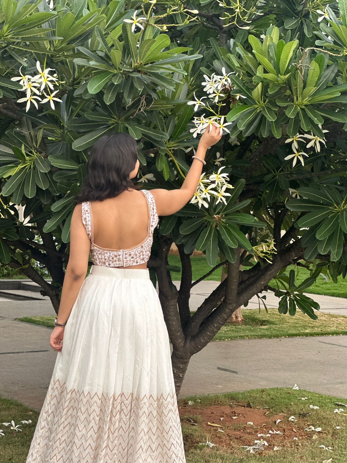 Embellish Blossom Lehenga