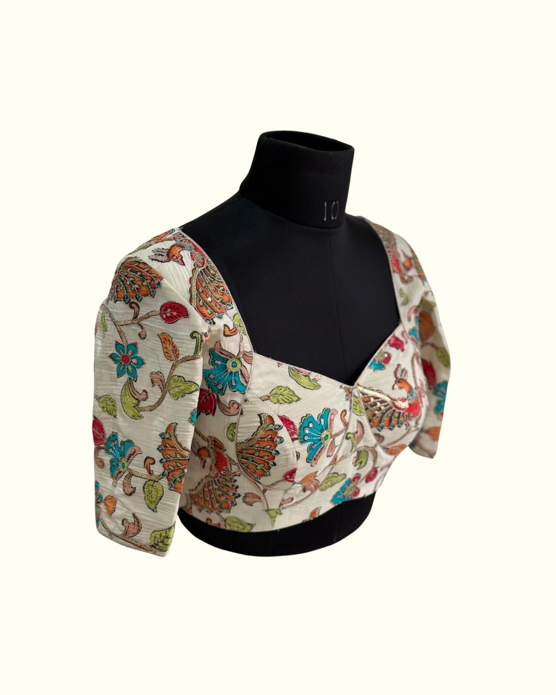 Peacock Aura Blouse