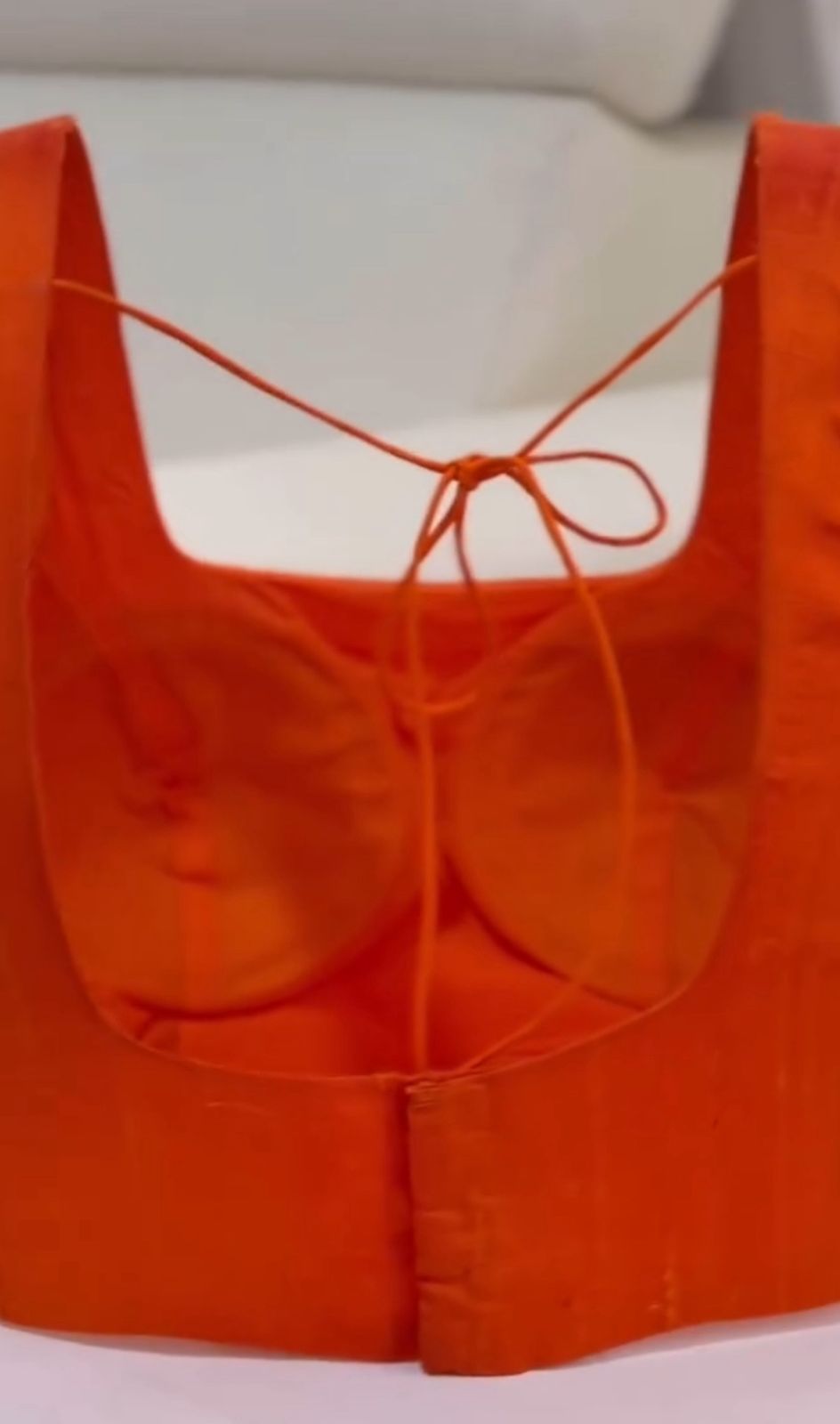 Tangerine Flame Blouse