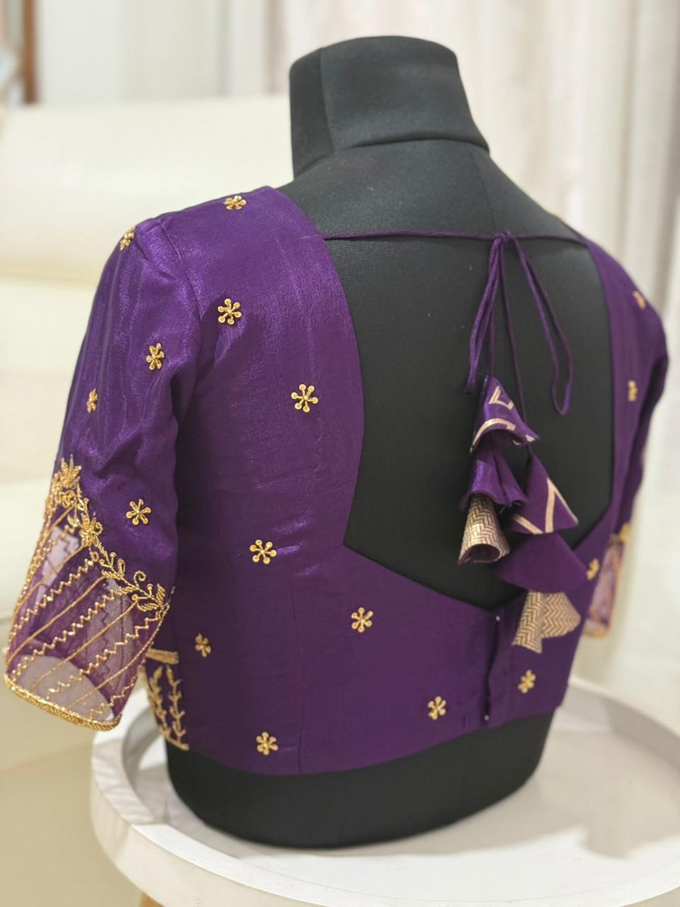 Aurelia Violet Blouse