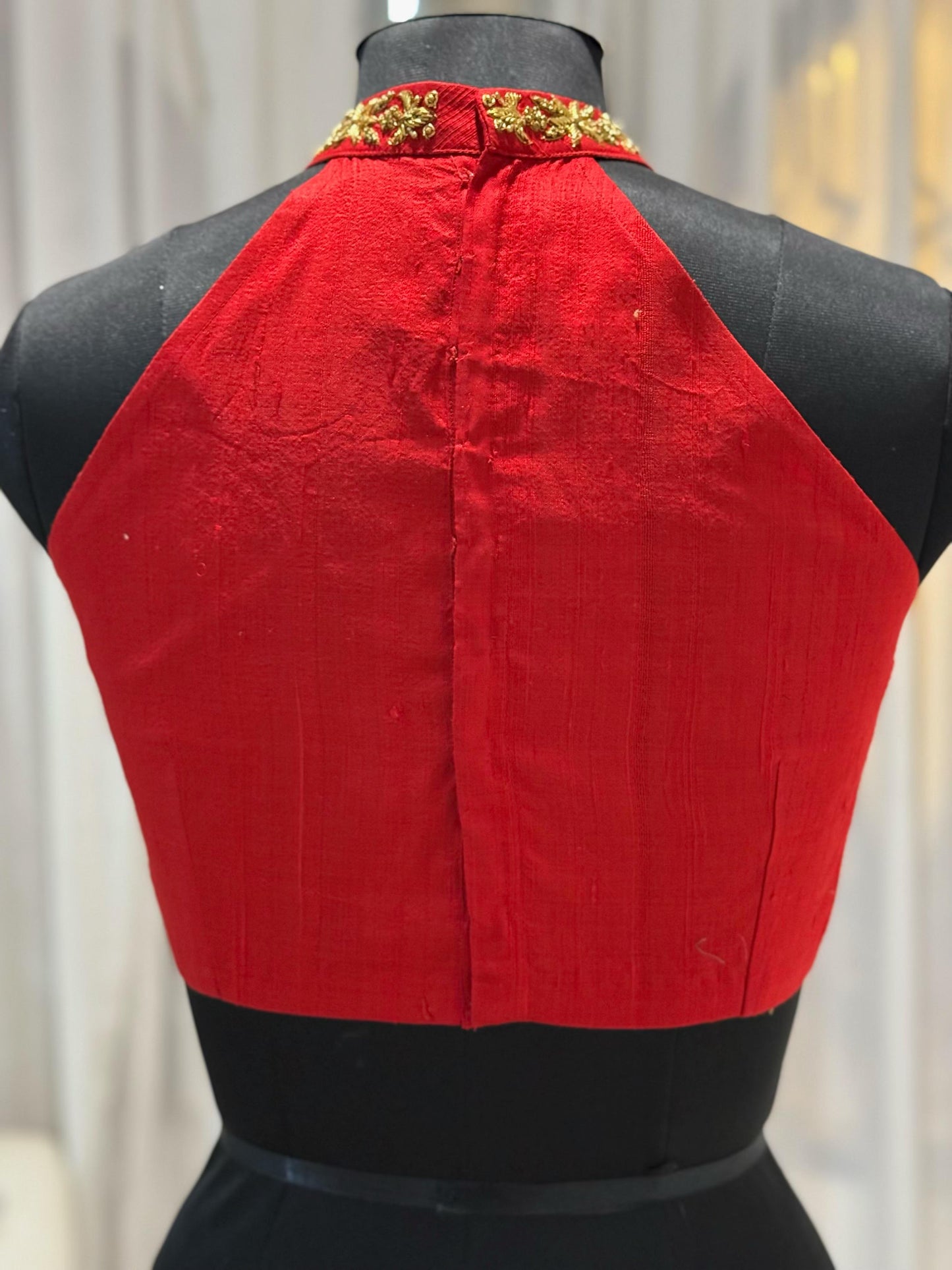 Crimson Radiance Blouse