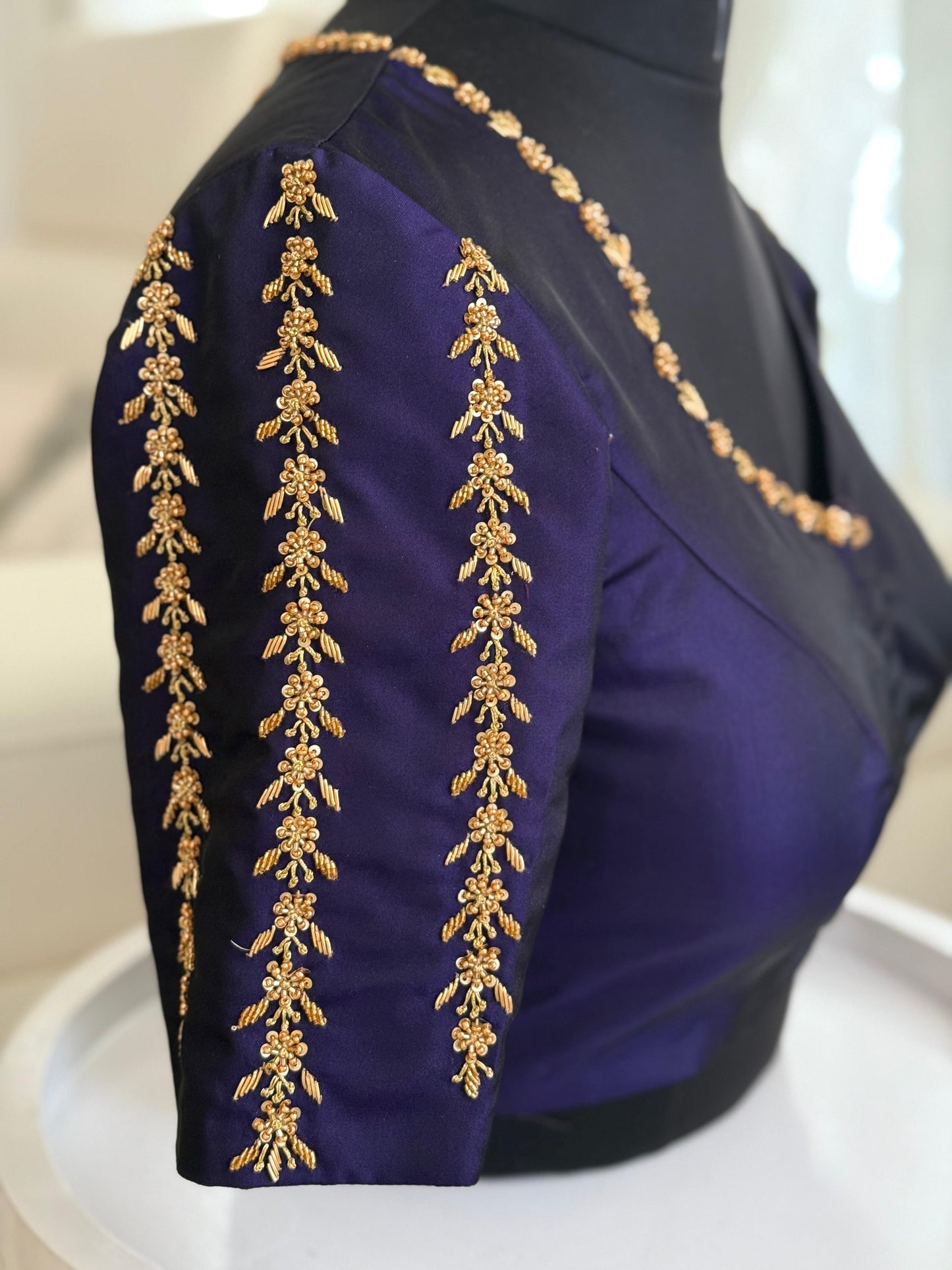 Indigo Radiance Blouse