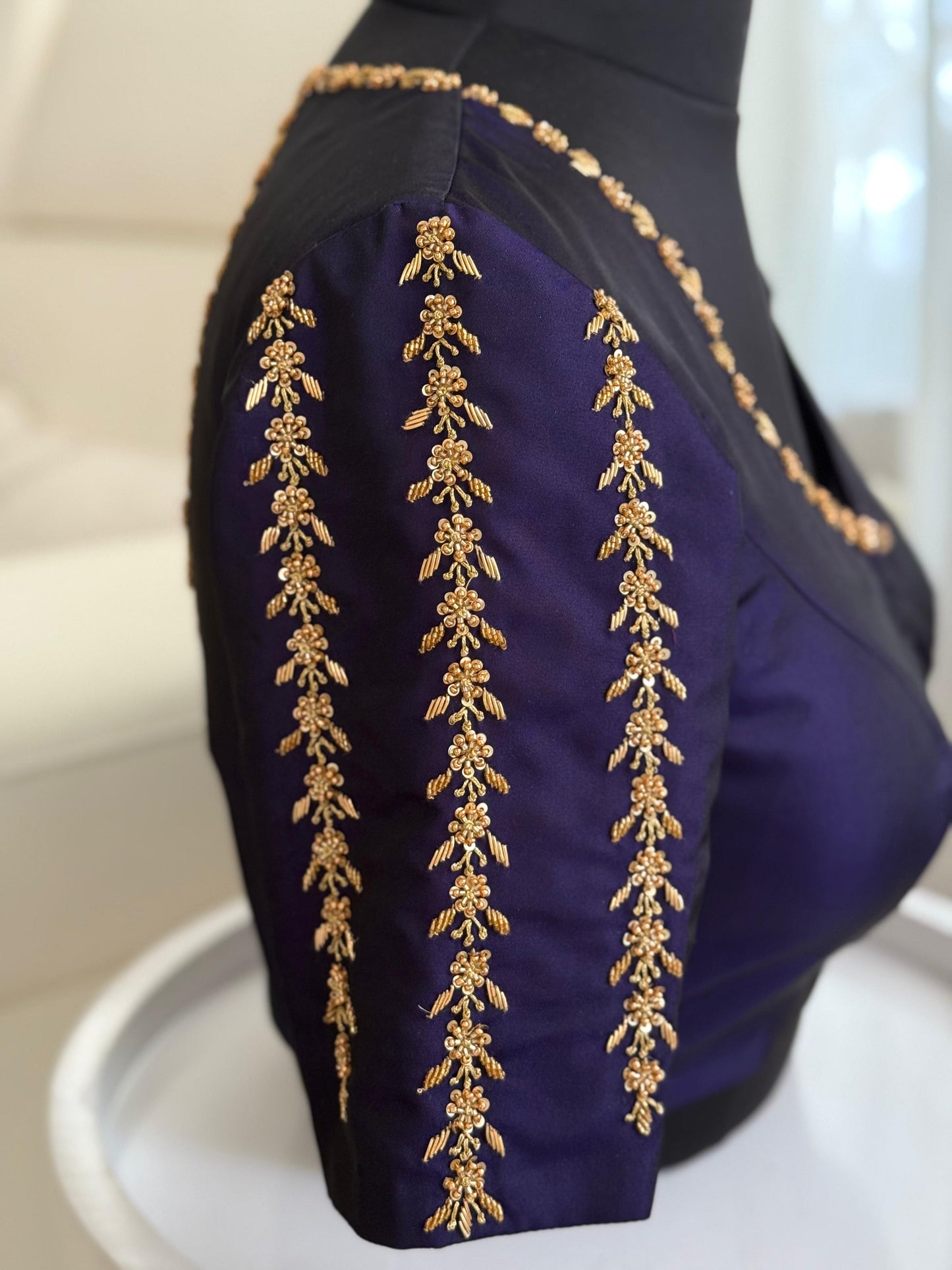 Indigo Radiance Blouse